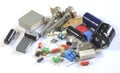Electronic parts Royalty Free Stock Photo