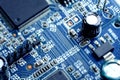 Electronic PCB Printed Circuit Board Royalty Free Stock Photo