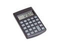 Electronic pocket calculator with a liquid-crystal display Royalty Free Stock Photo