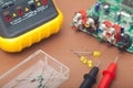Electronic repair Royalty Free Stock Photo