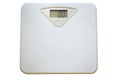 Electronic scales Royalty Free Stock Photo