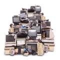 Electronic waste ready for recycling Royalty Free Stock Photo