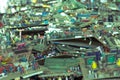 Electronic waste ready for recycling Royalty Free Stock Photo