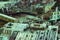 Electronic waste ready for recycling Royalty Free Stock Photo