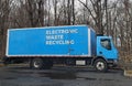 Electronic Waste Recycling Vehicle Royalty Free Stock Photo