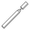 Electronical cigarette icon, outline style