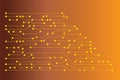 Electronics board. Microchip background. Computer network design elements. Integrated computing jpeg illustration