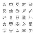 Electronics Colored Vector Icons 7