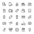 Electronics Colored Vector Icons 6