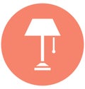 Bedside lamp Isolated Vector Icon which can easily modify or edit Royalty Free Stock Photo