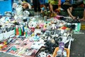 Electronics and household items sold in the streets of Manila, Philippines