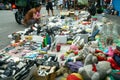 Electronics and household items sold in the streets of Manila, Philippines