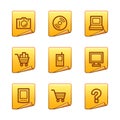 Electronics icons Royalty Free Stock Photo