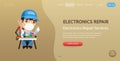 Electronics Repair Website Template