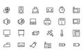 Electronics Vector Line Icons 2