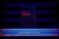 Electrophoregram of DNA separation Royalty Free Stock Photo