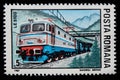 1987, Bucharest, Romania- Romanian electric locomotive LE 5100