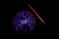 The electrostatic plasma sphere in the dark