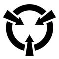 Electrostatic Sensitive Device Symbol Sign