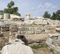 Elefsina, archaeological site Royalty Free Stock Photo