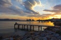 Elefsis port, Greece Royalty Free Stock Photo
