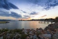 Elefsis port, Greece Royalty Free Stock Photo