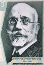 Eleftherios Venizelos a portrait from money