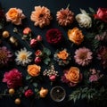 Elegance in Blooms: A Beautiful Floral Ornament