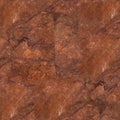 Elegance brown marble texture with relief surface. Seamless square background, tile ready.