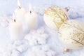 Elegance Christmas Background / Holiday Candles