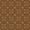 Elegance flower motifs on Bantul batik design with brown color design