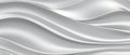 Elegance meets modernity with this abstract silver metallic metal waves texture, perfect for a striking background banner, Ai Royalty Free Stock Photo