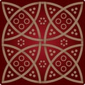 Elegance pattern in wine red colours