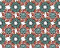 Elegance Seamless pattern with floral background. Decorative ornament backdrop for fabric, textile, wrapping paper, card, invitati