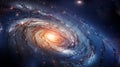 The elegance of a spiral galaxy\'s form