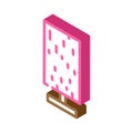 elegance style lamp isometric icon vector illustration Royalty Free Stock Photo