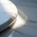 The elegance and timelessness of the marble, often used in countertop Royalty Free Stock Photo