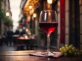 Elegance Uncorked: A Parisian Wine Affair Royalty Free Stock Photo