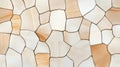 Elegant Abstract Background of Interlocking Light Brown and Cream Tones with Unique Shapes Royalty Free Stock Photo