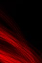 Abstract background, red light lines on black background Royalty Free Stock Photo