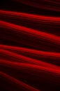 Abstract background, red light lines on black background Royalty Free Stock Photo