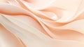 Elegant abstract background in soft peach and light ivory, with smooth, raised neumorphic elements