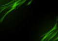 Elegant abstract green background design with space Royalty Free Stock Photo