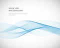A Elegant abstract vector wave line futuristic style background template