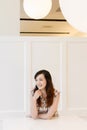 Elegant Asian mature woman Royalty Free Stock Photo