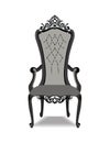 Elegant Baroque ornamented luxury armchair