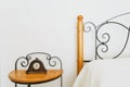 Elegant bedside table Royalty Free Stock Photo