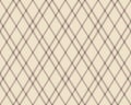 Elegant beige and brown diagonal plaid pattern. Perfect for website backgrounds, textile designs, or creating a sophisticated,