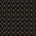 Elegant Black and Gold Intricate Wallpaper