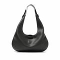 Elegant Black Ladies\' Handbags - Stylish Fashion Accessories on White Background.